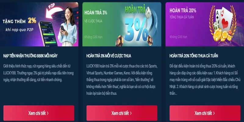Ưu đãi chào mừng cho thành viên mới 888p30